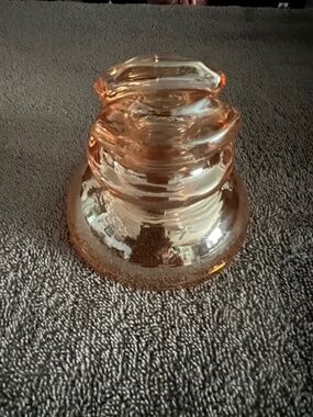 Pyrex #662 Carnival Glass Electrical Insulator , Made in USA , Antique